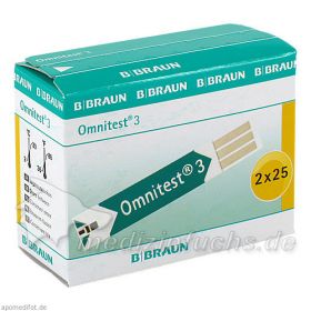 Omnitest 3 BZM Sensoren, 2X25 ST – PZN 6117909 из Германии (PZN 6117909)