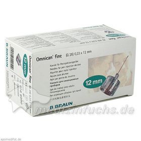 OMNICAN FINE PEN KANUELE 0.33X12MM, 100 ST – PZN 7328488 из Германии (PZN 7328488)