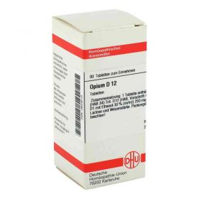 Opium D 12 Tabletten (80 stk) – PZN 2634513 из Германии (PZN 2634513)