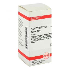 Opium D 30 Tabletten (80 stk) – PZN 4230398 из Германии (PZN 4230398)