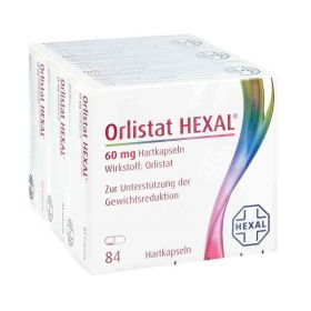 Orlistat HEXAL 60mg (3X84 stk) – PZN 11219049 из Германии (PZN 11219049)