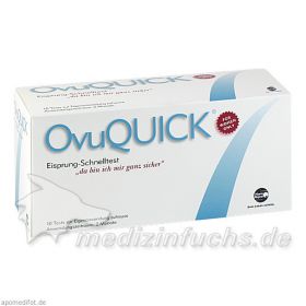 OvuQuick, 10 ST – PZN 1410786 из Германии (PZN 1410786)