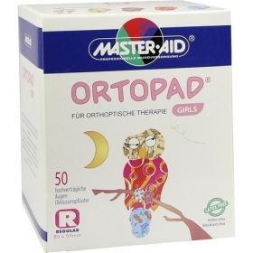 Ortopad for girls regular Okklussionspflaster, 50 ST – PZN 2877115 из Германии (PZN 2877115)