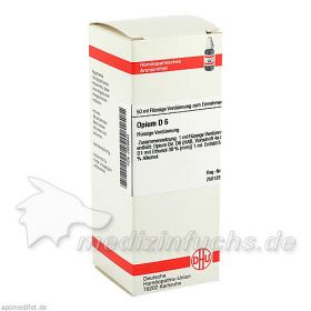 OPIUM D 6, 50 ML – PZN 2928640 из Германии (PZN 2928640)