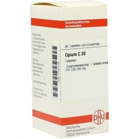 OPIUM C30, 80 ST – PZN 7141778 из Германии (PZN 7141778)