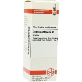 OXALIS ACETOSELLA URT, 20 ML – PZN 7176400 из Германии (PZN 7176400)