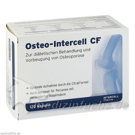 Osteo-Intercell CF (CitratFormel), 120 ST – PZN 8806814 из Германии (PZN 8806814)