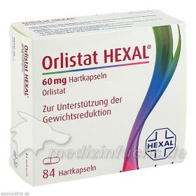 Orlistat HEXAL 60mg Hartkapseln, 84 ST – PZN 8982497 из Германии (PZN 8982497)