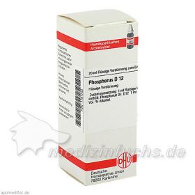 PHOSPHORUS D12, 20 ML – PZN 1613816 из Германии (PZN 1613816)