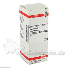 PHOSPHORUS D 6, 50 ML – PZN 2124261 из Германии (PZN 2124261)