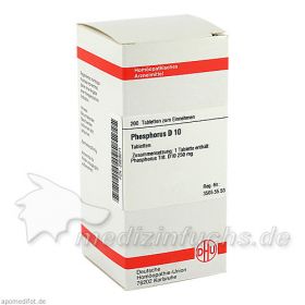 PHOSPHORUS D10, 200 ST – PZN 2929071 из Германии (PZN 2929071)