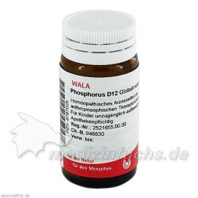 PHOSPHORUS D12, 20 G – PZN 8787028 из Германии (PZN 8787028)