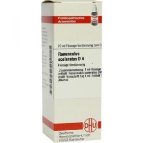 Ranunculus Sceleratus D 4 Dilution (20 ml) – PZN 7178534 из Германии (PZN 7178534)