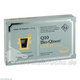 Q10 Bio-Qinon GOLD 100mg Pharma Nord, 30 ST – PZN 1541525 из Германии (PZN 1541525)