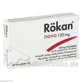 RÖKAN Novo 120 mg Filmtabletten, 30 ST – PZN 7736483 из Германии (PZN 7736483)