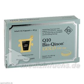 Q10 Bio-Qinon GOLD 100mg Pharma Nord, 60 ST – PZN 787833 из Германии (PZN 787833)