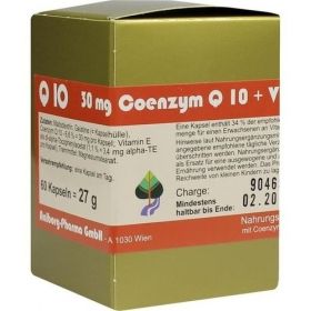 Q10 30mg Coenzym Q10+Vitamine, 60 ST – PZN 8781741 из Германии (PZN 8781741)