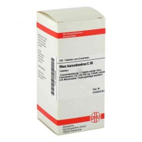 Rhus Tox. C 30 Tabletten (200 stk) – PZN 4234456 из Германии (PZN 4234456)