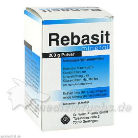 Rebasit mineral, 200 G – PZN 1032858 из Германии (PZN 1032858)