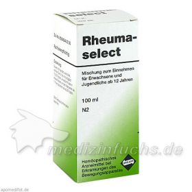 RHEUMASELECT, 100 ML – PZN 1431788 из Германии (PZN 1431788)
