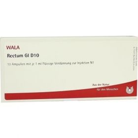 RECTUM GL D10, 10X1 ML – PZN 2956122 из Германии (PZN 2956122)