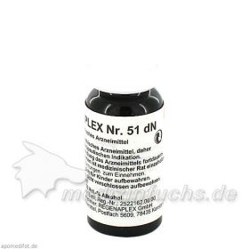 REGENAPLEX 51 DN, 15 ML – PZN 6324181 из Германии (PZN 6324181)