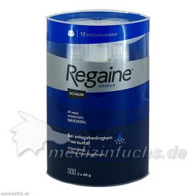 Regaine Männer Schaum 5%, 3X60 ML – PZN 9100275 из Германии (PZN 9100275)
