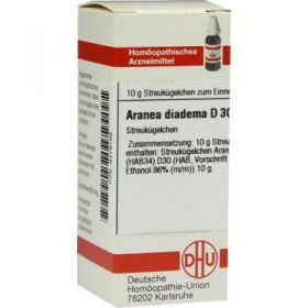 Aranea Diadema D 30 Globuli (10 g) – PZN 8479189 из Германии (PZN 8479189)