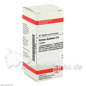 ARANEA DIADEMA D 6, 80 ST – PZN 2625566 из Германии (PZN 2625566)