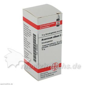 ARSENICUM ALB C200, 10 G – PZN 2893858 из Германии (PZN 2893858)