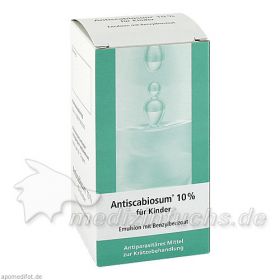 ANTISCABIOSUM 10% FUER KINDER, 200 G – PZN 7286761 из Германии (PZN 7286761)