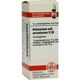 ANTIMONIUM SULF AURANT D30, 10 G – PZN 7594540 из Германии (PZN 7594540)