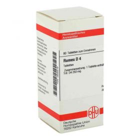 Rumex D 4 Tabletten (80 stk) – PZN 2635518 из Германии (PZN 2635518)