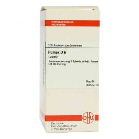 Rumex D 6 Tabletten (200 stk) – PZN 4234870 из Германии (PZN 4234870)