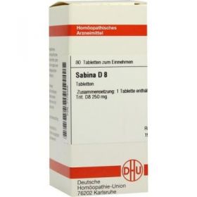 Sabina D 8 Tabletten (80 stk) – PZN 7179456 из Германии (PZN 7179456)
