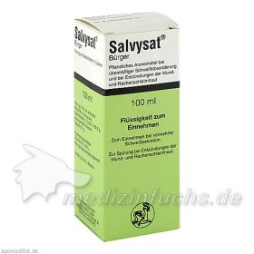 Salvysat Bürger Flüssigkeit, 100 ML – PZN 1715511 из Германии (PZN 1715511)