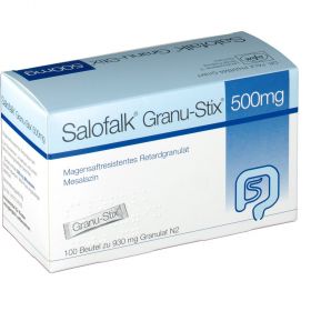 Salofalk Granu-Stix 500mg, 300 ST – PZN 2145501 из Германии (PZN 2145501)