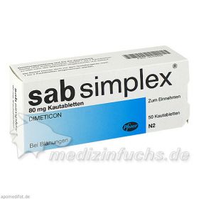 SAB SIMPLEX, 50 ST – PZN 3519464 из Германии (PZN 3519464)