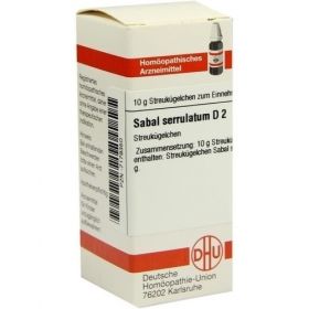 SABAL SERRULATUM D 2, 10 G – PZN 7179350 из Германии (PZN 7179350)