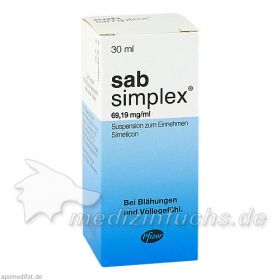 SAB SIMPLEX, 30 ML – PZN 893334 из Германии (PZN 893334)
