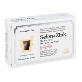 Selen+zink Pharma Nord Dragees (180 stk) – PZN 10074399 из Германии (PZN 10074399)