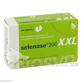 selenase 200 XXL Tabletten, 100 ST – PZN 1034604 из Германии (PZN 1034604)
