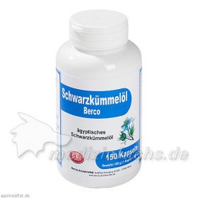 Schwarzkümmelöl BERCO, 150 ST – PZN 2417796 из Германии (PZN 2417796)