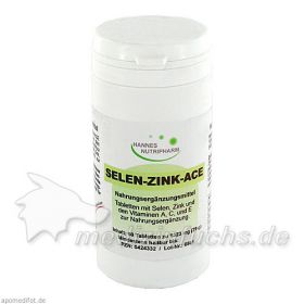 Selen Zink Tabletten, 60 ST – PZN 424332 из Германии (PZN 424332)