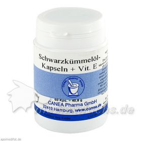 Schwarzkümmelöl-Kapseln + Vit E, 60 ST – PZN 746550 из Германии (PZN 746550)