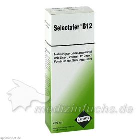 Selectafer B12, 250 ML – PZN 841567 из Германии (PZN 841567)