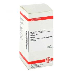 Silicea D 3 Tabletten (200 stk) – PZN 1785635 из Германии (PZN 1785635)