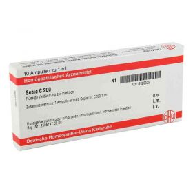 Sepia C 200 Ampullen (10X1 ml) – PZN 2828335 из Германии (PZN 2828335)