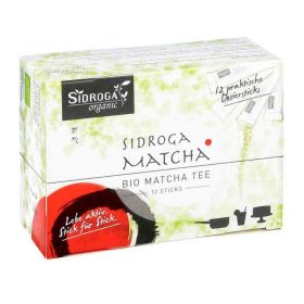 Sidroga organic Matcha Tee Sticks (12 stk) – PZN 10354874 из Германии (PZN 10354874)