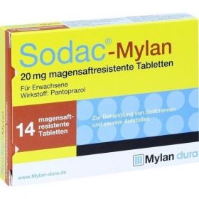 Sodac Mylan, 14 ST – PZN 1296534 из Германии (PZN 1296534)